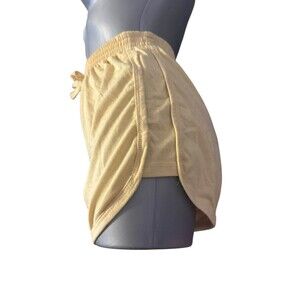Shein Beige shorts kids 150 12 fits adult XS